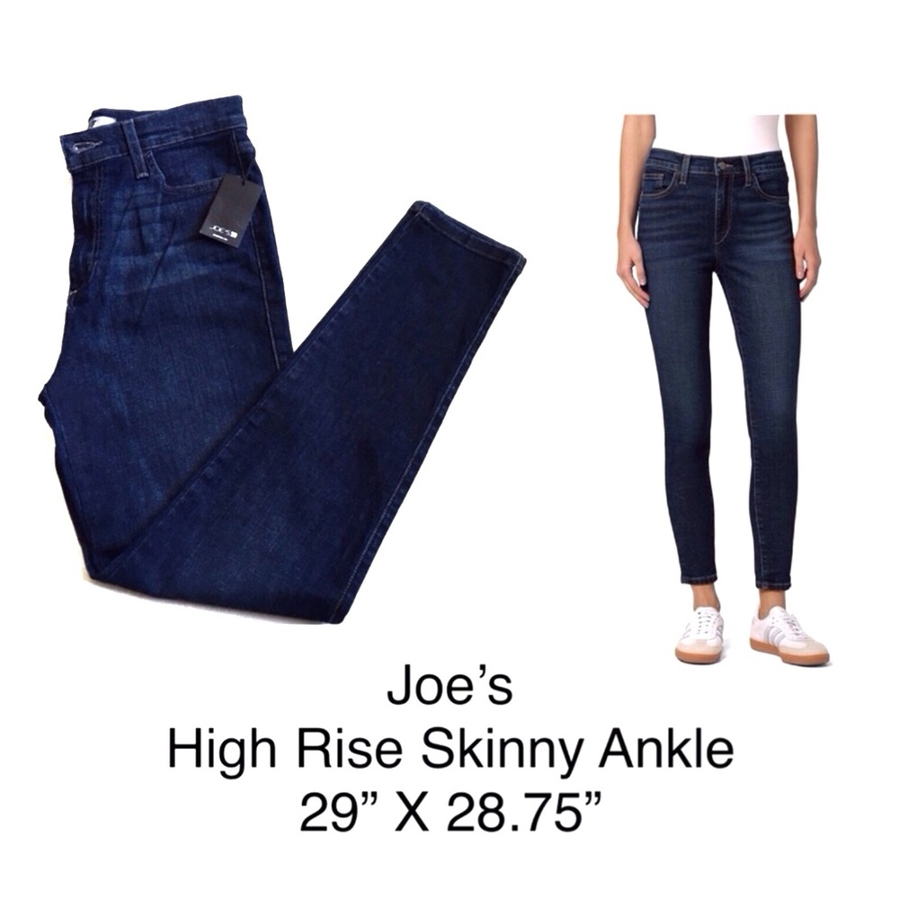 Joe’s Jeans High Rise Skinny Ankle Size 29